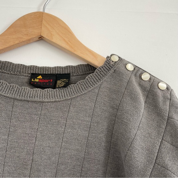 🤍SOLD🤍 VTG 80s Cotton Sweater - Picture 8 of 9